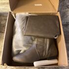 JOURNEE COLLECTION WOMEN'S LOFT Knee High RIDING BOOTS, Taupe , US SIZE 6.5 NEW