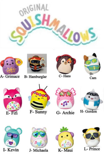 McDonalds Happy Meal Squishmallows ~ You Chose ~ A, C, G, H & I Available!