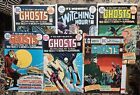 DC Bronze HORROR comic Lot of 6. GHOSTS, WITCHING HOUR. Nick CARDY, DOMINGUEZ