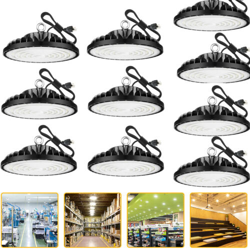 100W UFO LED High Bay Lights Commercial UFO LED Shop Light For Warehouse Garage