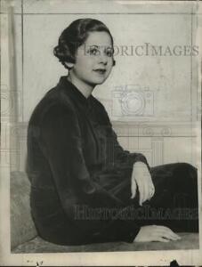 1934 Press Photo Virginia Weyenberg, now Mrs. Robert Blatz - mja17746