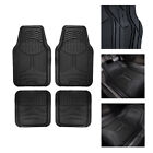 Heavy Duty Car Floor Mats for Sedan SUV Van Truck Carpet Rubber All Weather (For: 2011 Ford Flex Limited 3.5L)
