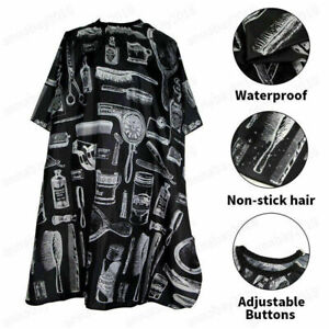 New Hair Cutting Cape Pro Salon Hairdresser Gown Barber Cloth Pattern Apron