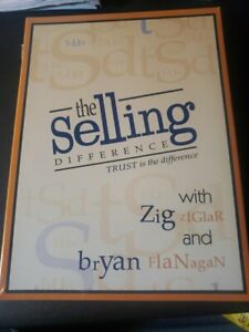 The Selling Difference Zig Ziglar Bryan Flanagan 8  Audio CDs ISBN 1562077090