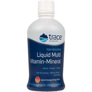 Trace Minerals Liquid Multi Vitamin-Mineral - Orange Mango 30 fl oz Liq