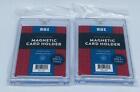 (2) Superior Sports Investments SSI Magnetic Thick Card Holder One Touch 100 PT