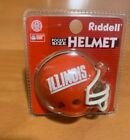 Riddell pocket pro football helmet Illinois Fighting Illini TRADITIONAL in PKG