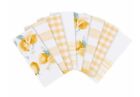 Caro Home, 8-piece Kitchen Towels Set, 100% Cotton, Color : Yellow