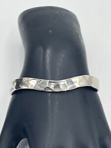 VTG Mexico 925 Sterling Silver Bangle Bracelet 24.10 Grams