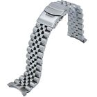 316L Solid Jubilee Stainless Steel Watch Band Made for Seiko 5 Sports SRPD