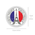 PARIS FRANCE Sticker French Flag Eiffel Tower Vinyl Car Bike Bag Decal Emblem