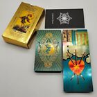Sapphire Blue Luxe Gold Foil Golden Tarot Oracle Deck Card