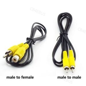 AV Extension Cable RCA Male To Female M/M M/F Bus Head Audio Video Cable CB4