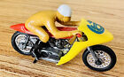 Vintage 1971 Hot Wheels Mattel Rumblers Rip Snorter Motorcycle w/ Mustard Rider