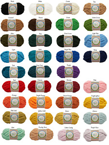 ¾ in. (2 cm) 8oz Jumbo/Chunky Chenille Yarn with Custom Colors.  32 Yards!