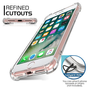 Shockproof iPhone 6/6s  7 8 Plus Case TPU Silicone Bumper  Cover