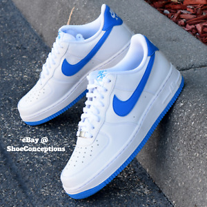 Nike Air Force 1 Low Shoes White Photo Blue FJ4146-103 Men's Sizes NEW