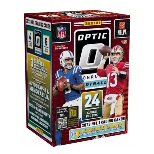 New Listing2023 Panini Donruss Optic Football NFL Football BLASTER BOX Sealed NEW