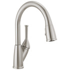 Delta Classic 1 Handle Pulldown Kitchen Faucet Stainless-Certified Refurbished