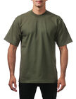 Men's Short Sleeve Tee Shirt Plain T-Shirt Heavyweight Cotton Big & Tall 4X-10X