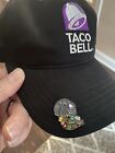 Taco Bell Live Mas Hat Pin Mild Fire Hot Sauce Baja Blast CORE golden Chihuahua