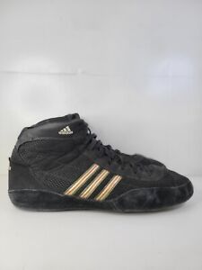 Adidas Combat Speed 3 Wrestling Shoes Mens Size 11 Black G17568 Boxing MMA RARE