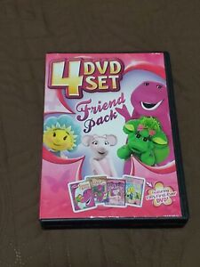 Barney Favorites: Friend Pack (DVD, 2011, 4-Disc Set) RARE OOP