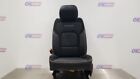 22 DODGE RAM 1500 LARAMIE SEAT FRONT DRIVER BLACK LEATHER SUEDE HEAT COOL MEMORY