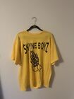 Goth Money Records Shyne Boyz T Shirt Yellow XL