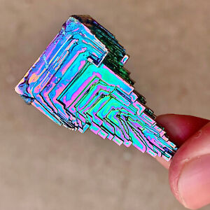 41G A+++ Gram Bismuth rainbow crystal elementBi gemstone Mineral specimen