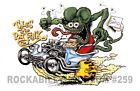 Ed Big Daddy Roth 11x17 Poster Print Old Stock Tales Rat Fink Outlaw Car