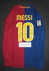 2008-2009 Nike Authentic FC Barcelona Lionel Messi Long Sleeve Jersey Shirt Kit