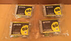 Lot of 4 Genuine Epson 69 T0694 Yellow Ink Cartridges for Epson CX6000
