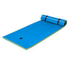 3-Layer Tear-proof Water Mat Floating Pad Island Sea Sports Fun Relax Blue