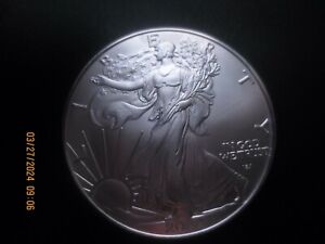 New Listing2022 American Silver Eagle BU .999 Silver....5 day auction!!!!!!