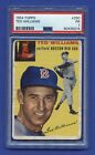 1954 TED WILLIAMS PSA 1 PR TOPPS HOF BOSTON RED SOX GREAT COLOR VINTAGE #250 RZC