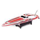 Pro Boat Impulse 32 RC Boat with Smart Technology RTR (White / Red) PRB08037T2