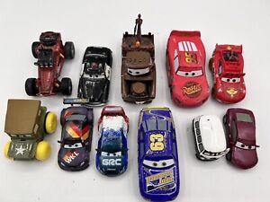 Disney Pixar Cars Lot of 11 Cars - Diecast metal- plastic mixed kinds
