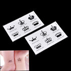 Fake Temporary Tattoo Sticker Disposable Crown Arm Body Waterproof Women Art YZ