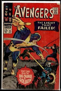 1966 Avengers #35 Living Laser Marvel Comic