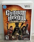Guitar Hero 3 III : Legends of Rock (Nintendo Wii, 2006) With Insert No Manual