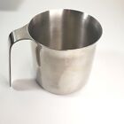 Breville Milk Frother Pitcher Only  Holds 20oz Stainless Steel Great Condition