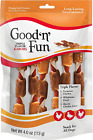 Good'N'Fun Triple Flavored Rawhide Kabobs for Dogs, 4-Ounce