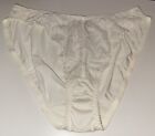 Vintage Wacoal Ivory Bridal High Cut Brief Panties~XL