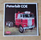 1970's Peterbilt Cabover Model 352 Semi COE Truck Sales Brochure ORIGINAL