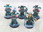 40k Chaos Space Marines Thousand Sons RUBRIC MARINES x5 Part Painted GW 16451