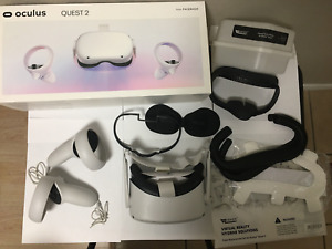 New ListingOculus Quest 2 256GB All-in-one VR Headset – White  by Meta warranty