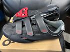Tommaso Strada 100 Men's US Size 8 Cycling Shoes Black Look Comp Clips