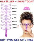 8 Styles Eyebrow Shaping Stencils Grooming Shaper Reusable Template  Makeup Tool
