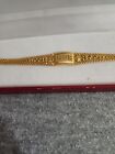 21k Gold mid eastern Design Bracelet (real Gold) approximately 6 Gram 6.5